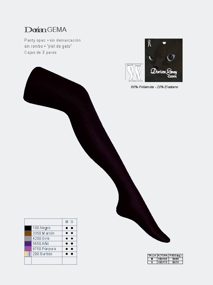 Dorian Gray Dorian-gray-classic-catalog-2018.19-76  Classic Catalog 2018.19 | Pantyhose Library